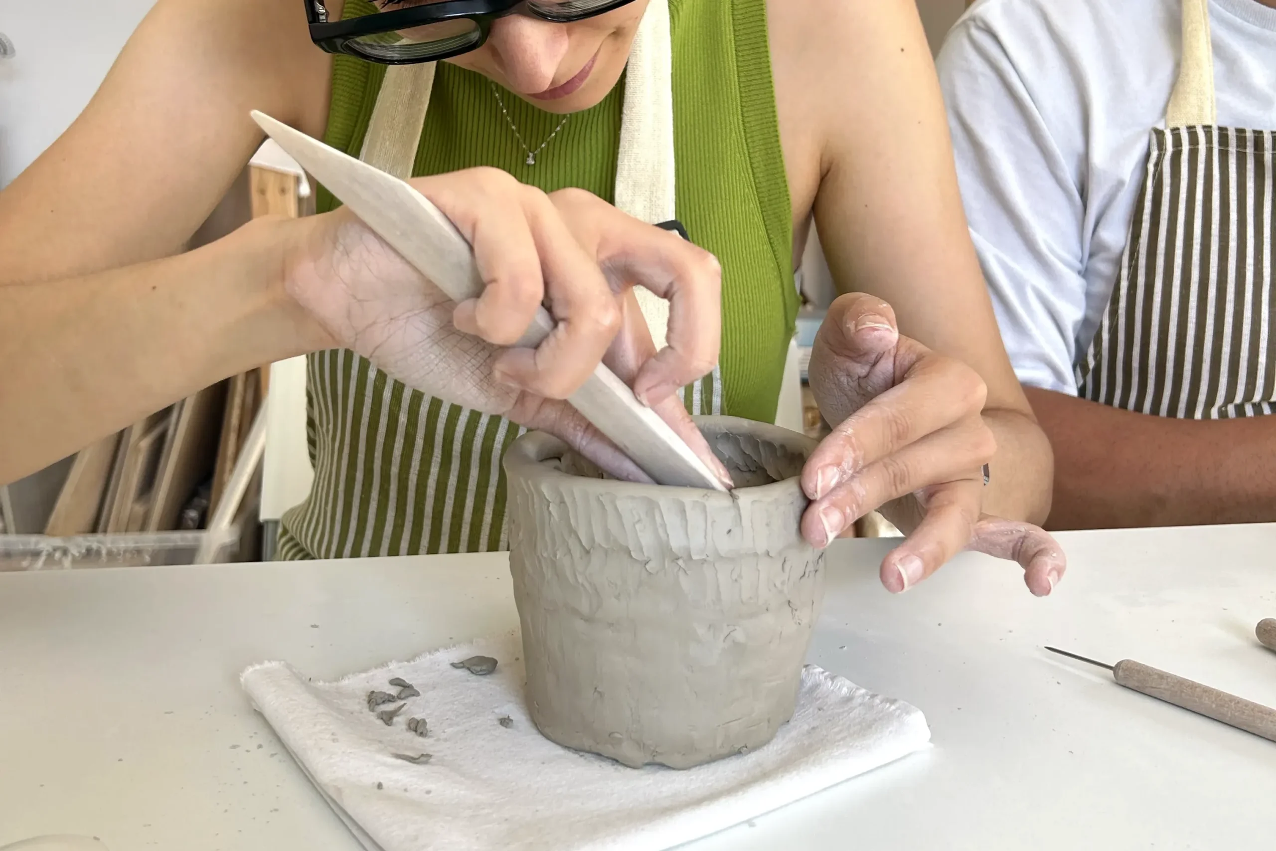 Corso di ceramica – Tecniche manuali individuale o in coppia (date a scelta)